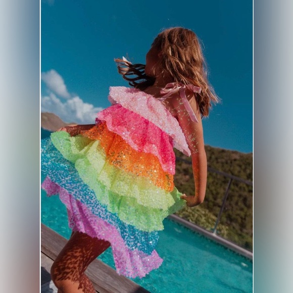 Lola and The Boys Colorful Dress - Picture 2 of 5